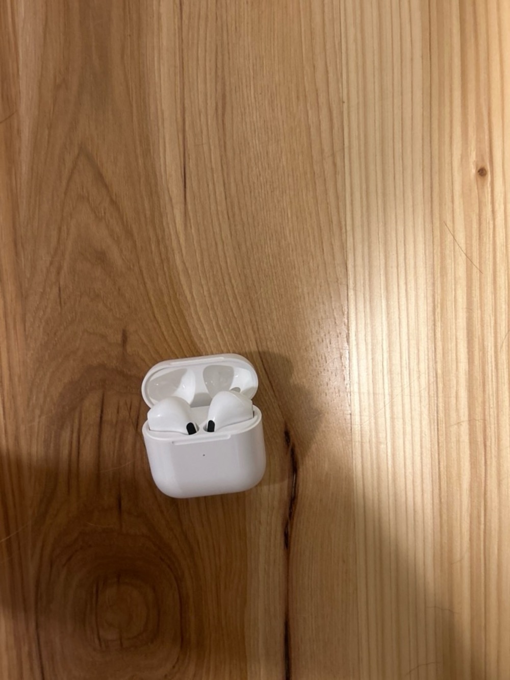 Apple White Earbuds in Charging Case